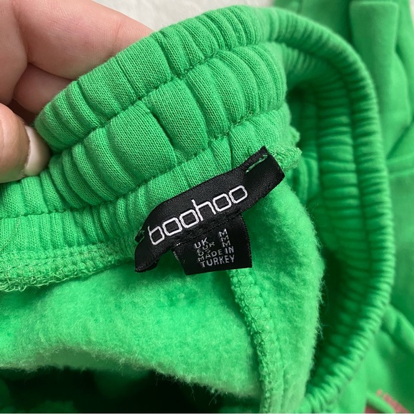 3/30$🤍 BOOHOO | Lime green limited edition joggers - Picture 4 of 5